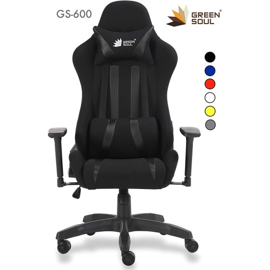 Green Soul GS-600 Beast Series Gaming Chair (Armour Black)